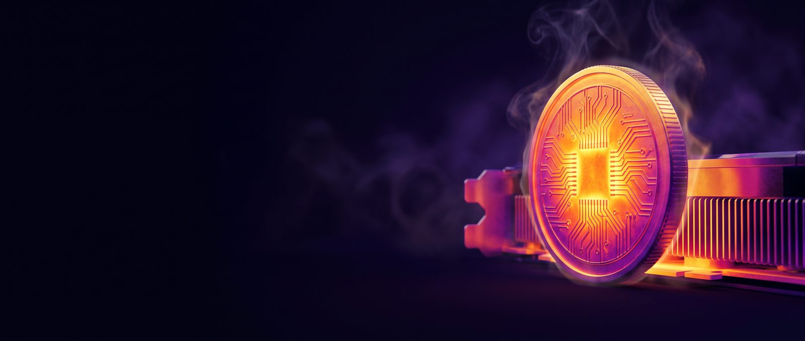 GPU server paid in Bitcoin, thermal view