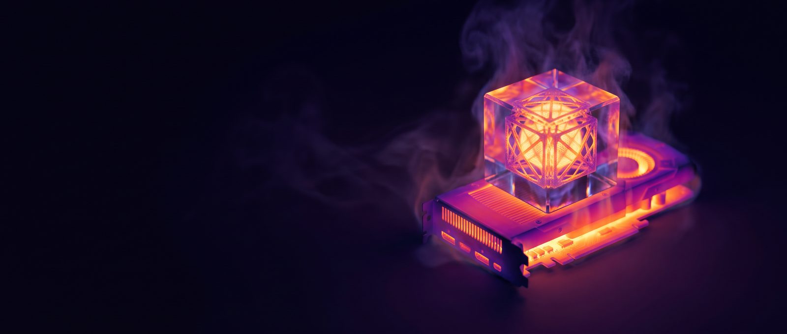 Qwen3.5 9B on a dedicated GPU server, thermal view