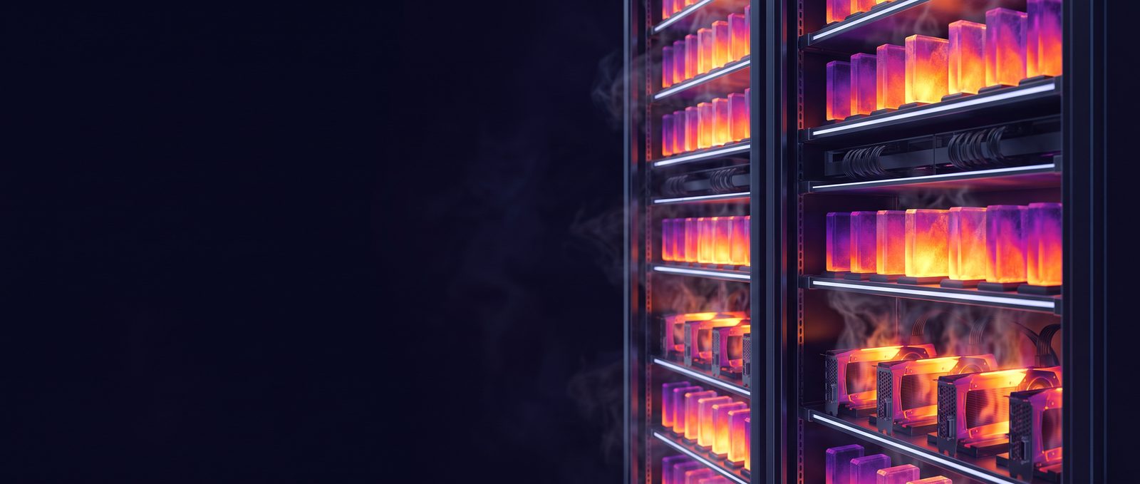 Open AI models on GPU servers, thermal view